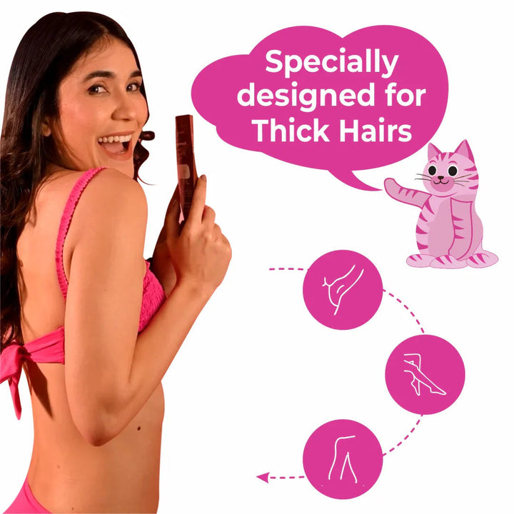 MEOW BODY HAIR REMOVAL WAX POWDER