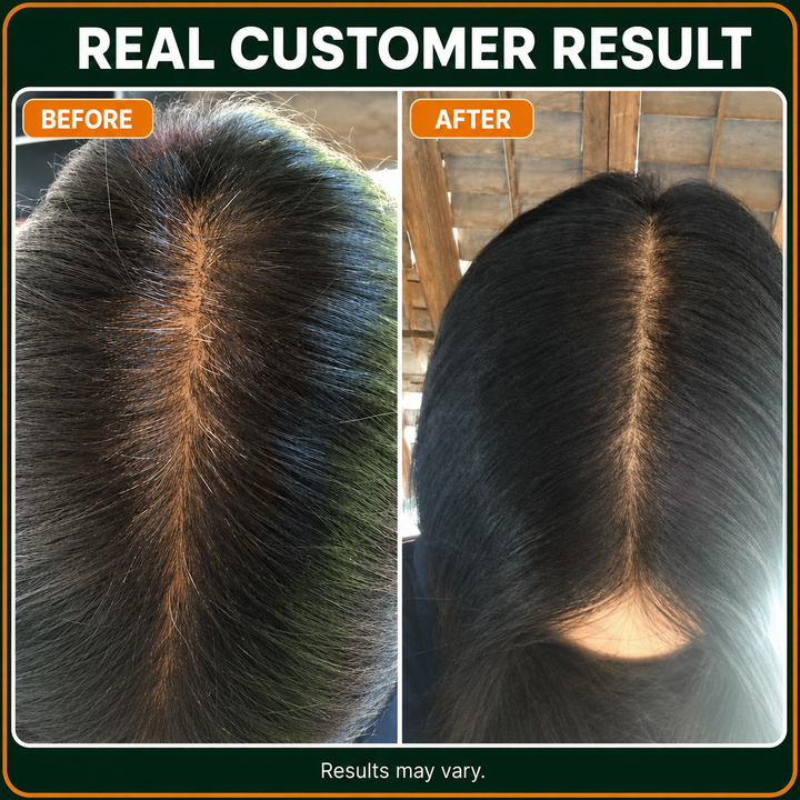 Natural Plant Hair Dye Shampoo