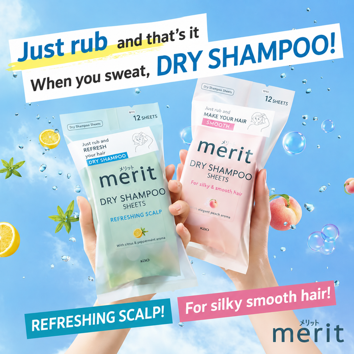 Merit Dry Shampoo Sheets