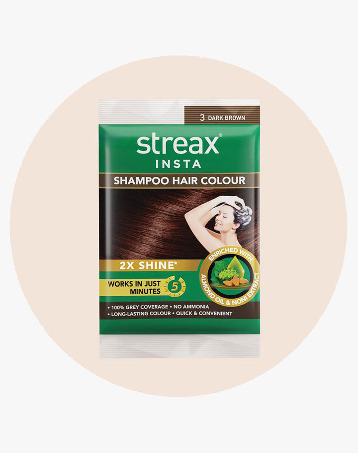 Streax Insta Shampoo Hair Colour