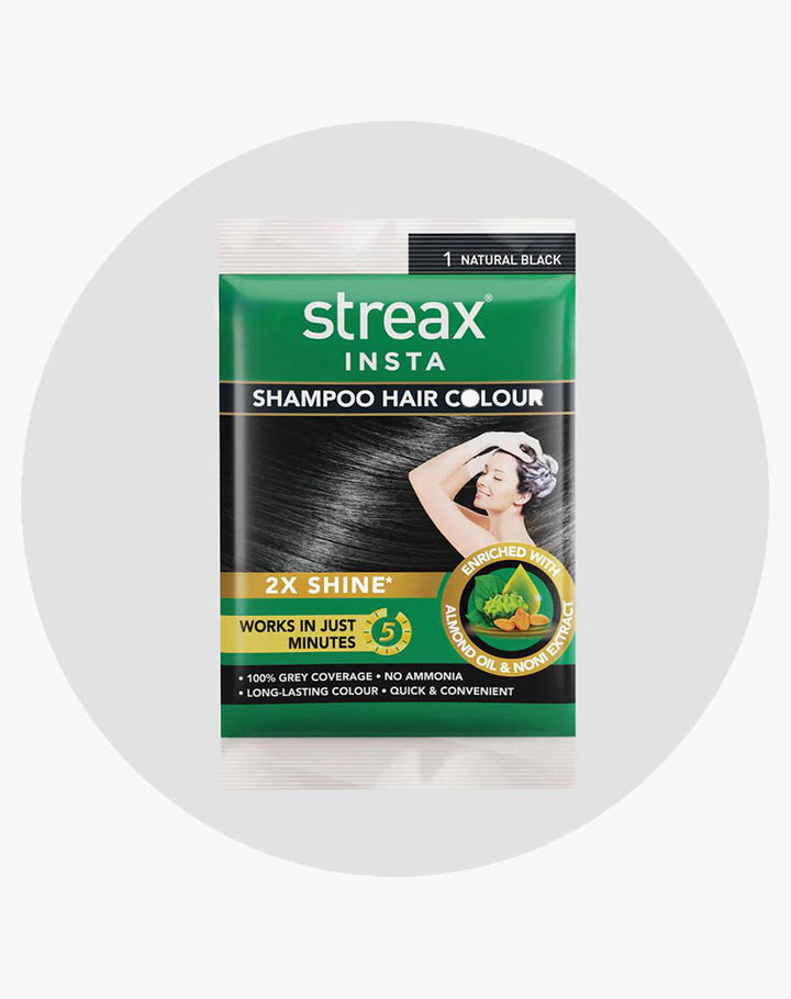 Streax Insta Shampoo Hair Colour