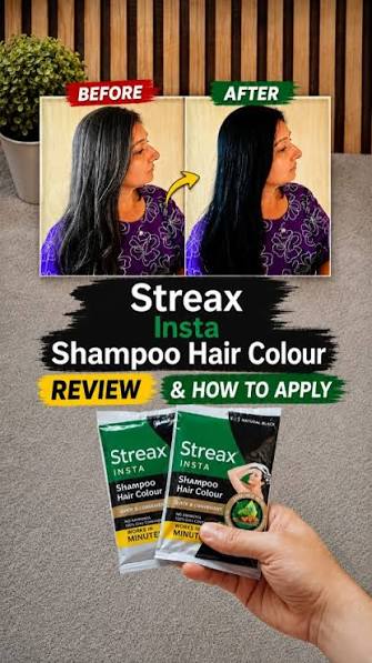 Streax Insta Shampoo Hair Colour