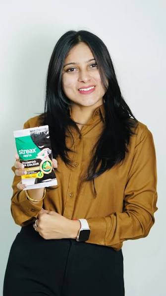 Streax Insta Hair Color Shampoo
